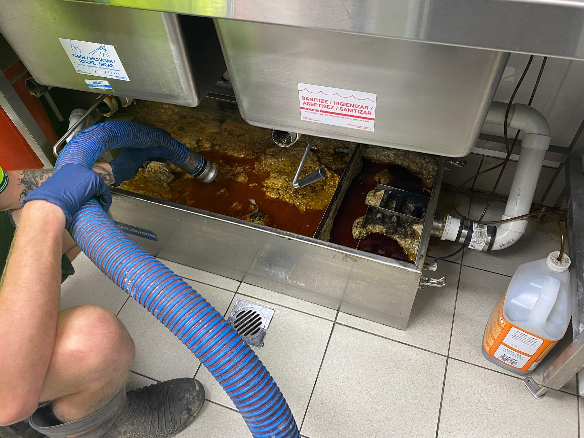 Grease Trap Cleaning in Pasco